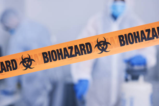 Professional Infectious Disease Decontamination technician working in Pleasant Hill, TX